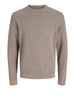 jack e jones pullover jprbluriley knit crew uomo 12295909 morel marrone 161665843