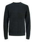 Jack e Jones Pullover Jprbluriley Knit Crew Uomo 12295909 Scarab - Verde