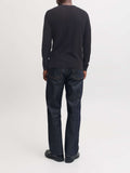 Jack e Jones Pullover Uomo 12298310 Black - Nero