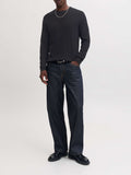 Jack e Jones Pullover Uomo 12298310 Black - Nero