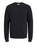 jack e jones pullover jjebrody knit crew uomo 12298311 black nero 160553631