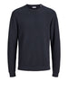 jack e jones pullover jjebrody knit crew uomo 12298311 navy blazer blu 165711844