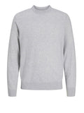 Jack e Jones Pullover Uomo 12298327 Light Grey Melange - Grigio