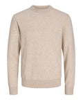 Jack e Jones Pullover Uomo 12298327 Moonbeam - Avorio