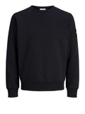 Jack e Jones Felpa Jjcleveland Sweat Uomo 12298440 Black - Nero