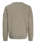 Jack e Jones Felpa Jjcleveland Sweat Uomo 12298440 Vetiver - Verde