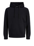 Jack e Jones Felpa Cappuccio Jjcleveland Sweat Uomo 12298441 Black - Nero