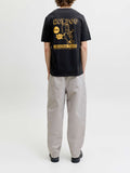Jack e Jones T-shirt Uomo 12298481 Black - Nero
