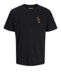 Jack e Jones T-shirt Uomo 12298481 Black - Nero