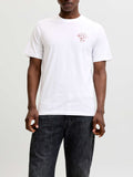 Jack e Jones T-shirt Uomo 12298481 Bright White - Bianco