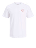 Jack e Jones T-shirt Uomo 12298481 Bright White - Bianco