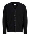 Jack e Jones Cardigan Uomo 12298502 Black - Nero