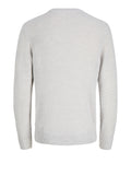 Jack e Jones Pullover Uomo 12298510 White Melange - Grigio
