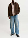 Jack e Jones Cardigan Jjsoho Ollie Uomo 12298535 Atmosphere - Beige