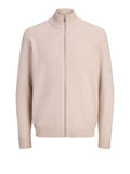 Jack e Jones Cardigan Jjsoho Ollie Uomo 12298535 Atmosphere - Beige