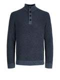 Jack e Jones Pullover Uomo 12298550 Navy Blazer - Blu