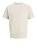 jack e jones t shirt uomo 12298752 moonbeam avorio 165057943