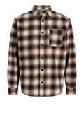 Jack e Jones Camicia Casual Uomo 12298806 - Marrone