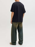Jack e Jones T-shirt Jjebarron Tee Uomo 12298906 Black - Nero