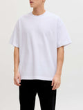 Jack e Jones T-shirt Jjebarron Tee Uomo 12298906 White - Bianco