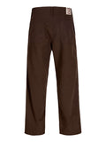 Jack e Jones Pantalone Straight Jpstalex Andrej Uomo 12299292 Cocoa - Marrone