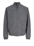 Jack e Jones Bomber Uomo 12299717 Dark Grey - Grigio