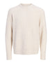 jack e jones pullover uomo 12300465 sea salt avorio 167631635