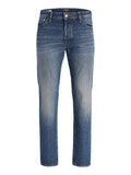 Jack e Jones Jeans Slim Jjimike Uomo 12300785 - Denim