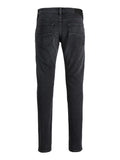 Jack e Jones Jeans Slim Jjiglenn Jjfox Uomo 12300819 Black Denim - Nero