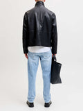Jack e Jones Jeans Straight Jjieddie Jjoriginal Uomo 12300823 - Denim