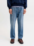 Jack e Jones Jeans Straight Jjieddie Jjoriginal Uomo 12300824 - Denim