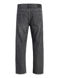 Jack e Jones Jeans Straight Jjieddie Jjoriginal Uomo 12300825 Black Denim - Nero