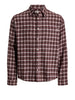 jack e jones camicia casual jorfrederiksberg flannel uomo 12301088 chocolate truffle multicolore 161863731