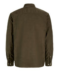 Jack e Jones Camicia Casual Corduroy Uomo 12301352 Crocodile - Verde