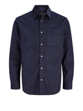 Jack e Jones Camicia Casual Uomo 12301352 Night Sky - Blu