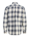 Jack e Jones Camicia Casual Uomo 12301357 Dark Navy - Blu