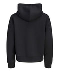 Jack e Jones Felpa Zip Jcolegacy Sweat Scuba Uomo 12302694 Black - Nero