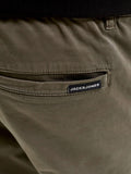 Jack e Jones Pantalone Carrot Uomo 12303011 Crocodile - Verde