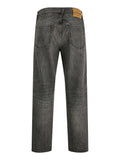 Jack e Jones Jeans Straight Jjited Jjcooper Uomo 12303235 Black Denim - Nero