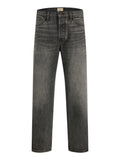 Jack e Jones Jeans Straight Jjited Jjcooper Uomo 12303235 Black Denim - Nero