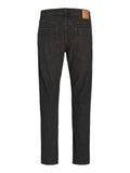 Jack e Jones Jeans Straight Jjichris Jjcrew Uomo 12303252 Black Denim - Nero