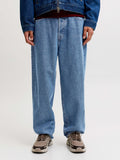 Jack e Jones Jeans Wide Jjidan Jjcrew Uomo 12303259 - Denim