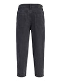 Jack e Jones Jeans Wide Jjidan Jjcrew Uomo 12303260 Black Denim - Nero