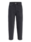 Jack e Jones Jeans Wide Jjidan Jjcrew Uomo 12303260 Black Denim - Nero