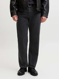 Jack e Jones Jeans Wide Jjited Jjclassic Uomo 12303635 Black Denim - Nero