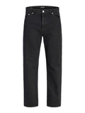 Jack e Jones Jeans Wide Jjited Jjclassic Uomo 12303635 Black Denim - Nero