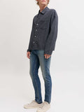 Jack e Jones Jeans Slim Jjiglenn Jjdylan Uomo 12304009 - Denim