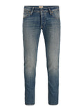 Jack e Jones Jeans Slim Jjiglenn Jjdylan Uomo 12304009 - Denim