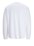 Jack e Jones T-shirt Uomo 12304181 White - Bianco