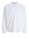 Jack e Jones T-shirt Uomo 12304181 White - Bianco